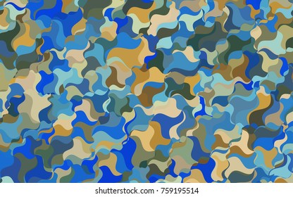 Light Blue, Green vector blurred background. A completely new color illustration in a vague style. The polygonal design can be used for your web site.
