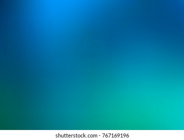 Light Blue, Green vector blurred and colored template. Brand-new colored illustration in blurry style with gradient. The completely new template can be used for your brand book.