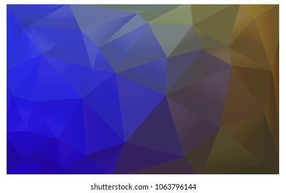 Light Blue, Green vector blurry triangle background design. Geometric background in Origami style with gradient. 