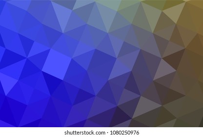 Light Blue, Green vector blurry triangle texture. Modern geometrical abstract illustration with gradient. A completely new template for your business design.
