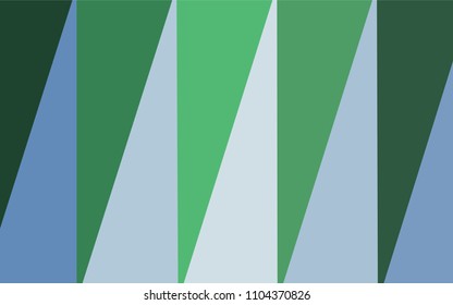 Light Blue, Green vector blurry triangle template. Polygonal abstract illustration with gradient. The template for cell phone's backgrounds.