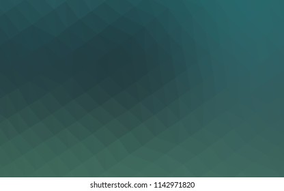Light Blue, Green vector blurry triangle pattern. Shining colored illustration in a Brand new style. The textured pattern can be used for background.