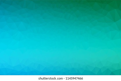 Light Blue, Green vector blurry hexagon texture. Shining colored illustration in a Brand new style. The completely new template can be used for your brand book.