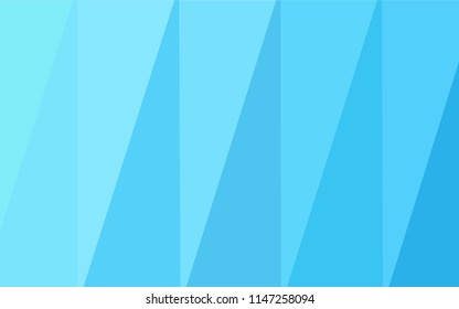 Light Blue, Green vector blurry triangle pattern. Creative illustration in halftone style with gradient. That pattern can be used as a part of a brand book.