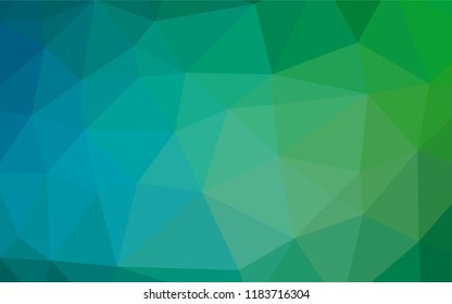 Light Blue, Green vector blurry hexagon texture. Shining colored illustration in a Brand new style. The completely new template can be used for your brand book.