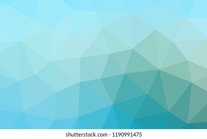 Light Blue, Green vector blurry hexagon template. Shining colored illustration in a Brand new style. The completely new template can be used for your brand book.