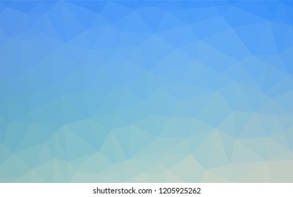 Light Blue, Green vector blurry hexagon texture. A completely new color illustration in a vague style. The elegant pattern can be used as part of a brand book.