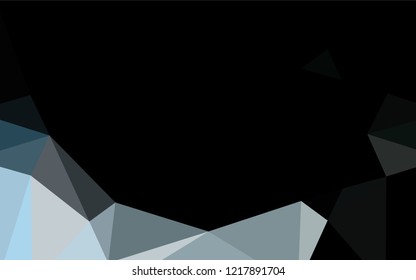 Light Blue, Green vector blurry hexagon texture. Glitter abstract illustration with an elegant design. Brand new design for your business.