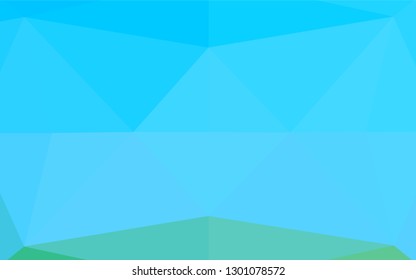Light Blue, Green vector blurry hexagon pattern. Shining colored illustration in a Brand new style. The template can be used as a background for cell phones.