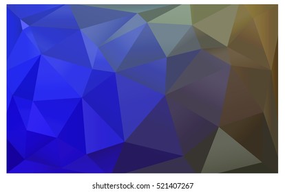 Light Blue Green vector blurry triangle background design. Geometric background in Origami style with gradient. 