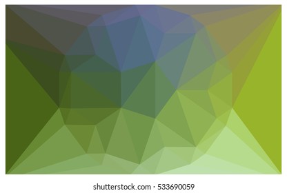 Light Blue Green vector blurry triangle background design. Geometric background in Origami style with gradient. 