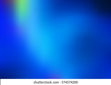 Light Blue, Green vector blurry bright background design. Shine colored background in brand-new style with gradient. 