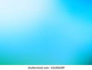 Light Blue, Green vector blurry bright background. Shine colored background in brand-new style with gradient.