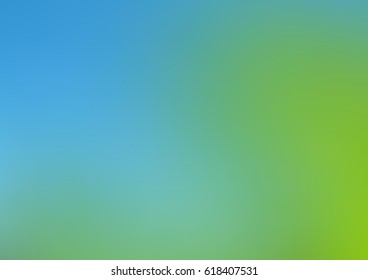 Light Blue, Green vector blurry bright background. Shine colored background in brand-new style with gradient.