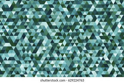 Light Blue, Green vector blurry triangle template. Glitter abstract illustration with an elegant design. A completely new design for your business.