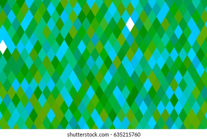 Light Blue, Green vector blurry triangle template. Modern geometrical abstract illustration with gradient. The elegant pattern can be used as part of a brand book.