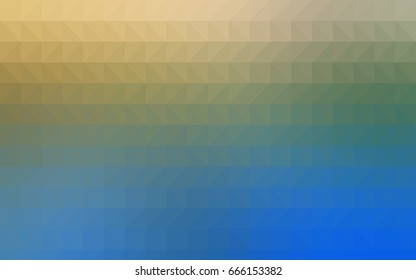 Light Blue, Green vector blurry triangle pattern. Triangular geometric sample with gradient.  The textured pattern can be used for background.