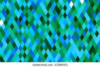 Light Blue, Green vector blurry triangle pattern. Colorful illustration in abstract style with gradient. The elegant pattern can be used as part of a brand book.