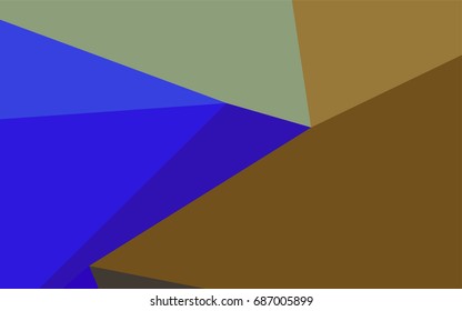 Light Blue, Green vector blurry triangle template. A completely new color illustration in a vague style. The best triangular design for your business.