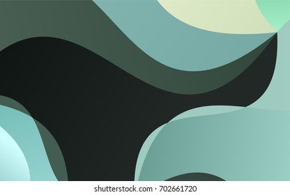 Light Blue, Green vector blurry arched background. A completely new color illustration in a vague style. Brand-new design for your business.