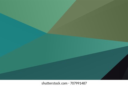 Light Blue, Green vector blurry triangle template. A completely new color illustration in a vague style. The template can be used as a background for cell phones.