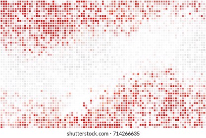 Light Blue, Green vector blurry rectangular background. Geometric background in square style with gradient. The pattern can be used for brand-new background.