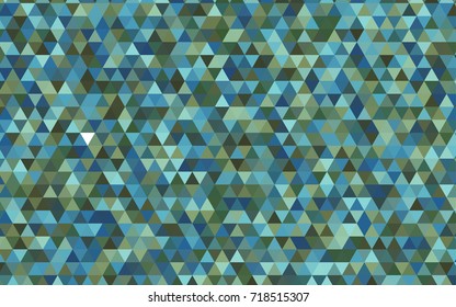 Light Blue, Green vector blurry triangle template. Triangular geometric sample with gradient.  The template can be used as a background for cell phones.