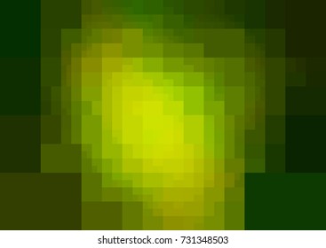 Light Blue, Green vector blurry rectangle background design. Geometric background in Origami style with gradient. 