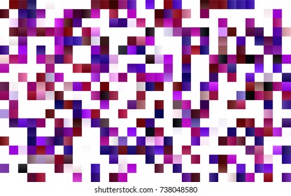 Light Blue, Green vector blurry rectangular background. Geometric background in square style with gradient. The pattern can be used for brand-new background.
