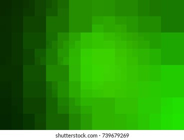 Light Blue, Green vector blurry rectangle background design. Geometric background in Origami style with gradient. 