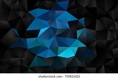 Light Blue, Green vector blurry triangle template. Brand-new colored illustration in blurry style with gradient. A new texture for your design.