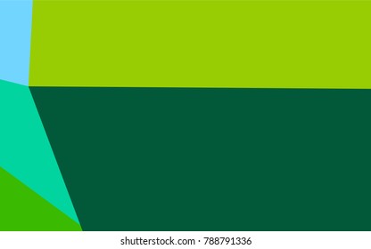 Light Blue, Green vector blurry triangle pattern. Creative geometric illustration in Origami style with gradient. Triangular pattern for your business design.