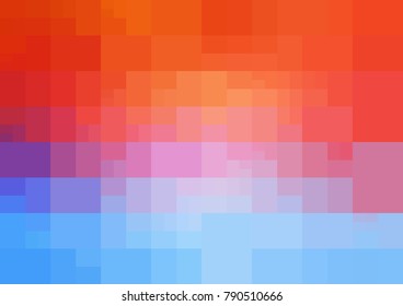 Light Blue, Green vector blurry rectangle background design. Geometric background in Origami style with gradient. 