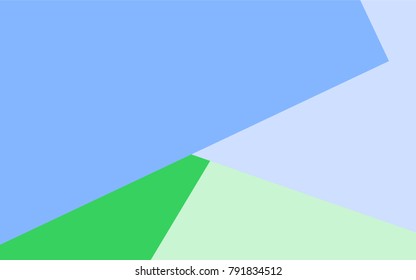 Light Blue, Green vector blurry rectangular background. Geometric background in square style with gradient. The pattern can be used for brand-new background.