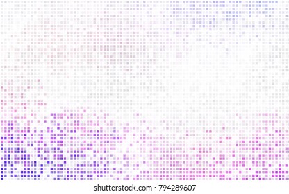 Light Blue, Green vector blurry rectangular background. Geometric background in square style with gradient. The pattern can be used for brand-new background.