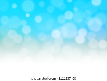 Light Blue, Green vector bokeh template. Shining colorful illustration in a Brand new style. The background for your creative designs.