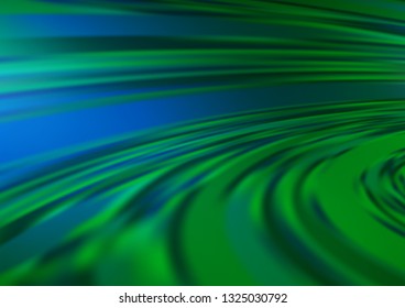 Light Blue, Green vector bokeh template. Colorful illustration in abstract style with gradient. The elegant pattern for brand book.
