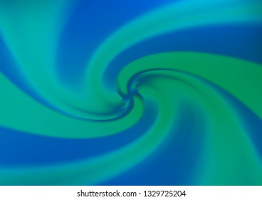 Light Blue, Green vector bokeh and colorful pattern. A completely new color illustration in a bokeh style. A completely new template for your design.