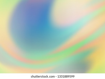 Light Blue, Green vector bokeh pattern. A completely new color illustration in a bokeh style. The blurred design can be used for your web site.