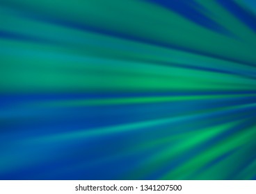 Light Blue, Green vector bokeh pattern. An elegant bright illustration with gradient. The template can be used for your brand book.