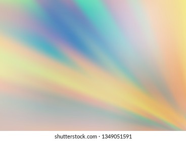 Light Blue, Green vector bokeh and colorful pattern. Glitter abstract illustration with an elegant design. The template for backgrounds of cell phones.