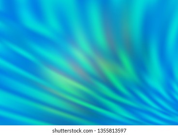 Light Blue, Green vector bokeh and colorful pattern. Colorful abstract illustration with gradient. The best blurred design for your business.