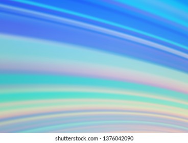 Light Blue, Green vector bokeh pattern. Colorful illustration in blurry style with gradient. The elegant pattern for brand book.