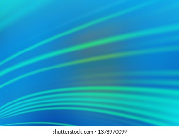 Light Blue, Green vector bokeh pattern. A completely new color illustration in a bokeh style. The background for your creative designs.