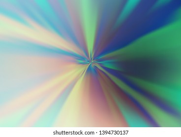 Light Blue, Green vector bokeh pattern. Colorful illustration in abstract style with gradient. The blurred design can be used for your web site.
