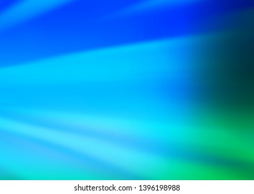 Light Blue, Green vector bokeh pattern. An elegant bright illustration with gradient. Brand new style for your business design.
