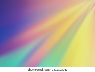 Light Blue, Green vector bokeh template. A completely new color illustration in a bokeh style. The blurred design can be used for your web site.