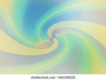 Light Blue, Green vector bokeh template. Glitter abstract illustration with an elegant design. The elegant pattern for brand book.
