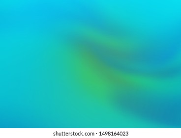Light Blue, Green vector bokeh pattern. Colorful illustration in abstract style with gradient. Brand new design for your business.