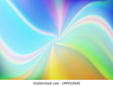 Light Blue, Green vector bokeh pattern. Glitter abstract illustration with an elegant design. A completely new design for your business.